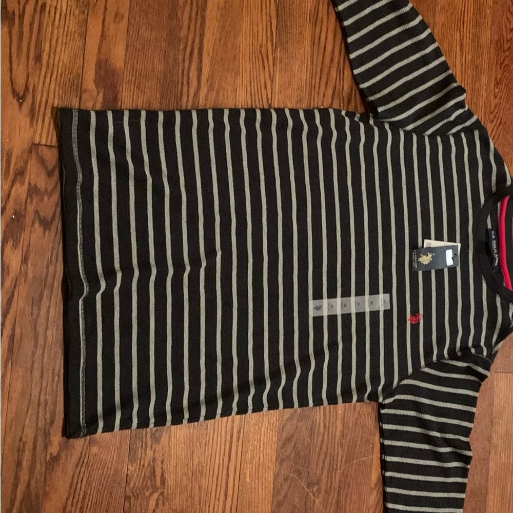 DS polo crewneck sweater